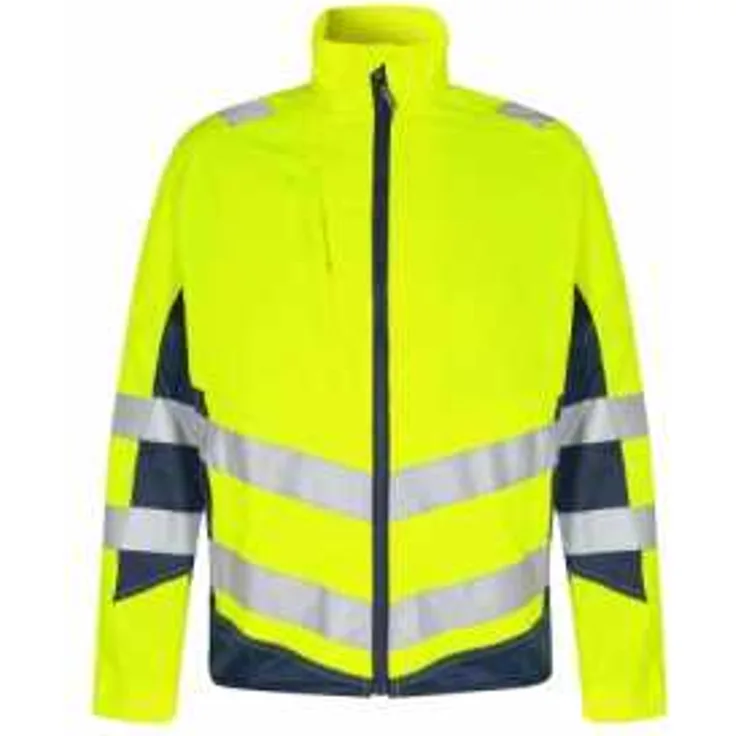 ENGEL Warnschutzjacke Safety Light 1545-319-38165 Gr. S gelb-blue ink