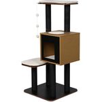 Vesper Kratzbaum V-High Base schwarz