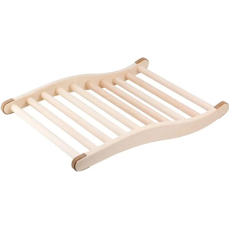 Rückenlehne ergonomische S-Form Sauna & Infrarotkabine Saunazubehör Holz