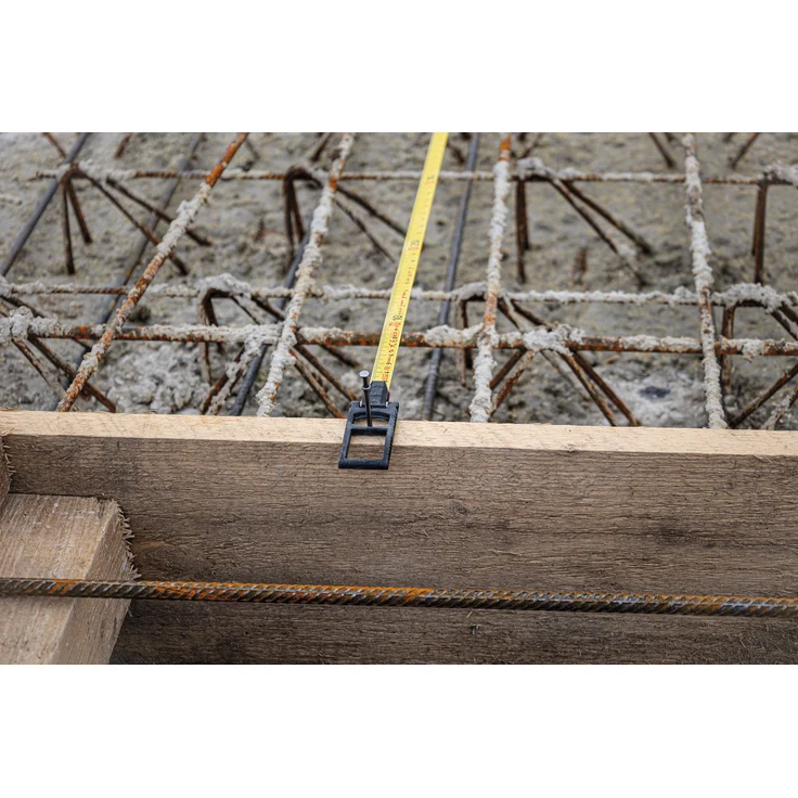 STABILA Rahmenbandmaß LBM 1000 STEEL, 50 m, Stahl-Messband mit metrischer Skala und NYLON-WRAP-Ummantelung, Universalhaken, bruchsicherer Rahmen, MID-Genauigkeit – Bild 8