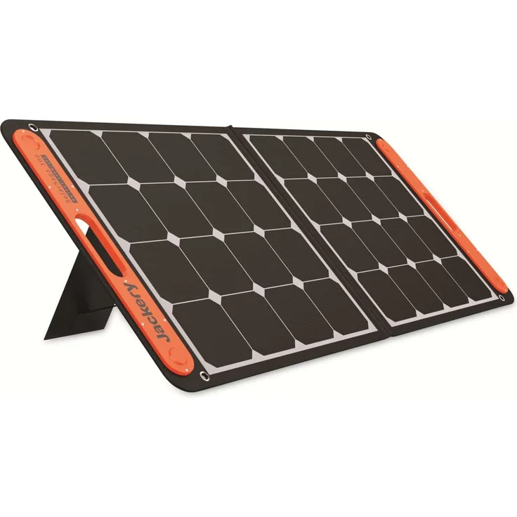 Jackery Solarpanel Saga 100, faltbar, Ausgänge: 1x USB-A 2.0 / 1x USB-C, Wirkungsgrad: 23%, für Camping und Garten – Bild 1