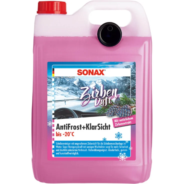SONAX® AntiFrost plus Klarsicht bis -20 C° Zirbe, 5 l – Bild 1
