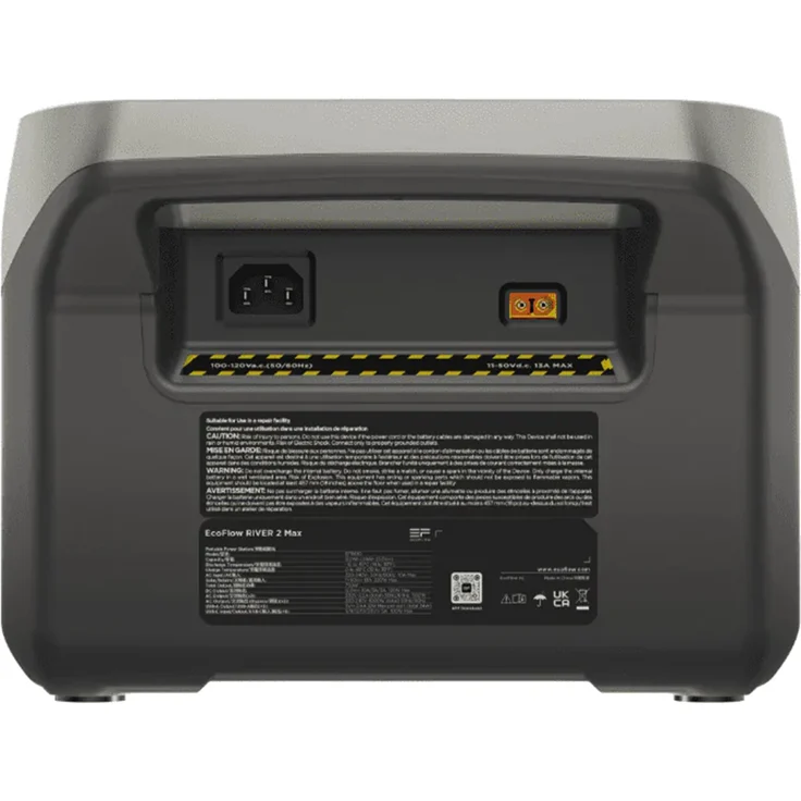 EcoFlow RIVER 2 Max Powerstation Solar Generator Elektro Akkukapazität 512 Wh max. Leistung 1 kW Dauerleistung 0,5 kW – Bild 6