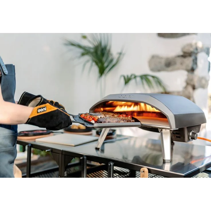 Ooni Koda 16'' Gas Pizzaofen 1,5 cm (0,6'') dicker Cordierit-Pizzastein für bis zu 40 cm Pizzen – Bild 6