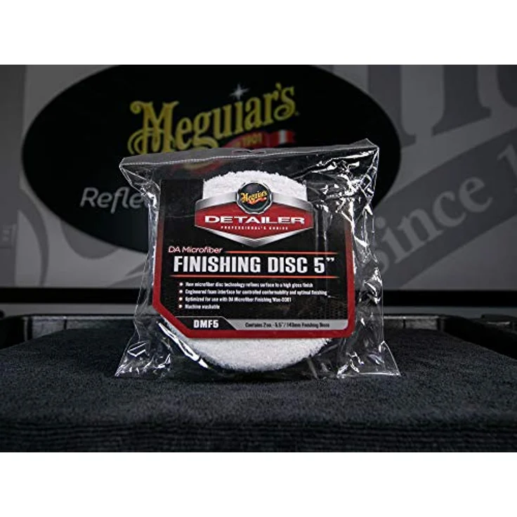 Meguiar's DA Microfiber Finishing Pad 5'' DMF5, Ø140mm, 2Stk. – Bild 3