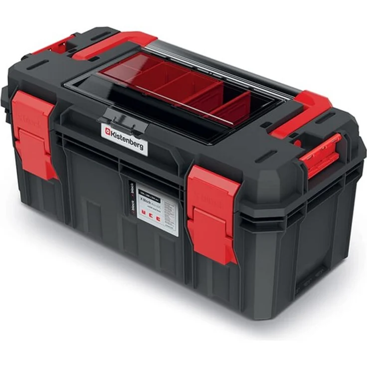 Kistenberg S Block Pro Werkzeugkiste Werkzeugkoffer  Maschinenkoffer Werkzeugbox Werkstattkasten Box Toolbox S Block Pro 550 x 280 x 264 mm – Bild 1