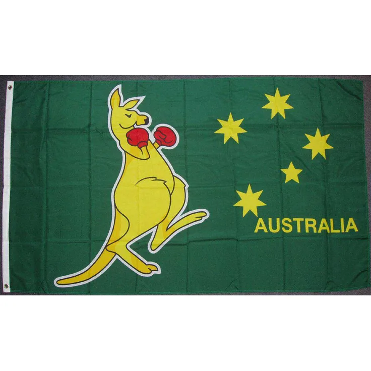 Flagge Australien mit Känguruh 80 g/m² ca. 90 x 150 cm