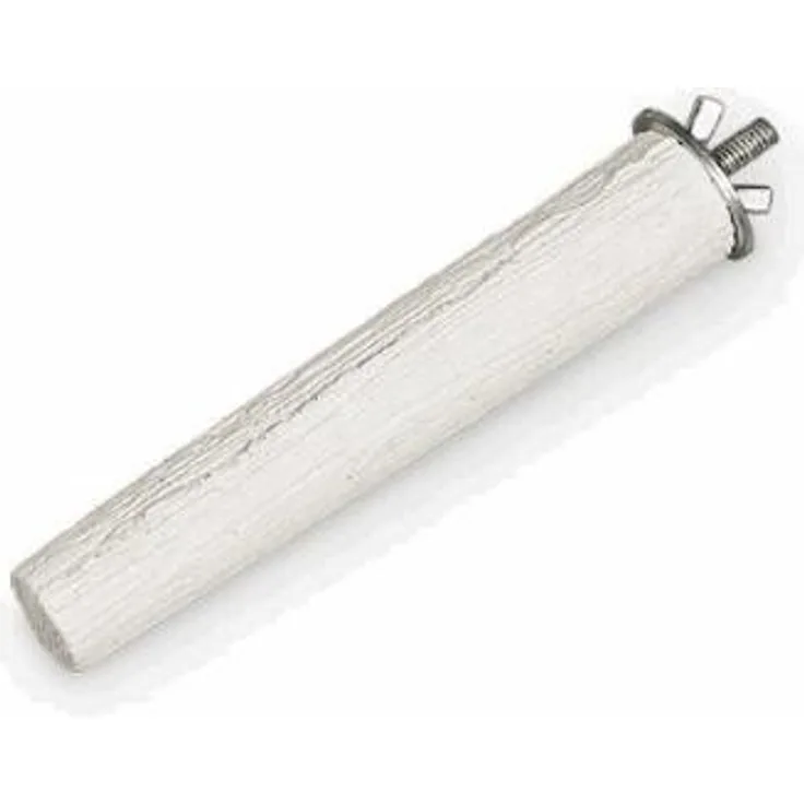 Nobby Mineral Stones Sitzstange weiß 12,5 cm ca. 95 g