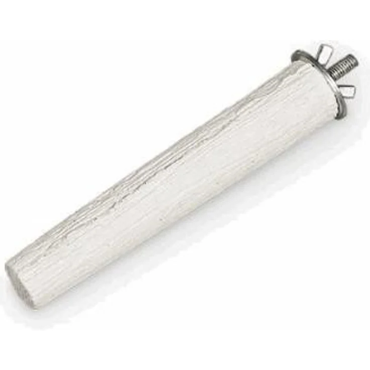 Nobby Mineral Stones Sitzstange weiß 12,5 cm ca. 95 g