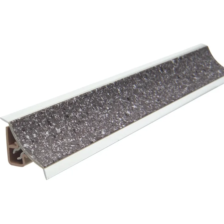 Primo Wandanschlussleiste 260 cm, 23 x 25 mm, Stein