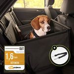 Rocky Hundeautositz Polyester Anschnallgurt faltbar flexibel Schwarz