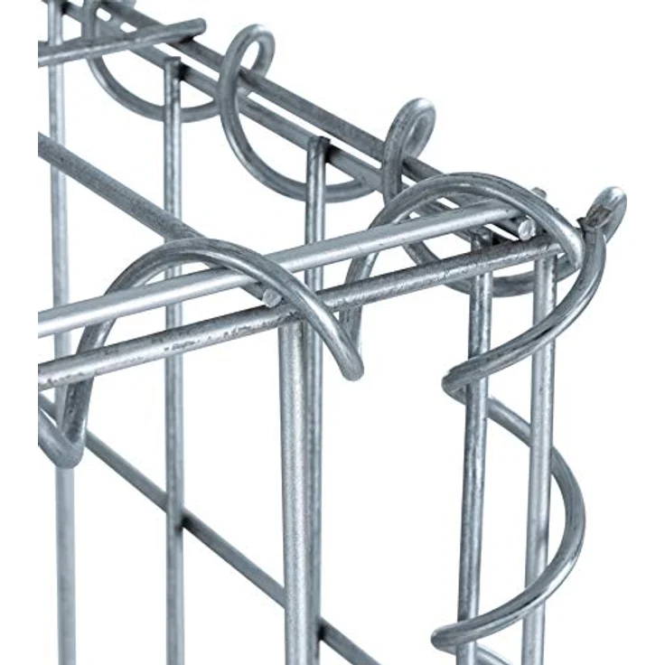 Gabionen 100x50x30 cm 2er Set Stein Korb Gitter Metall Wand Draht Sichtschutz – Bild 2