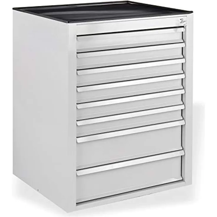 Adb Betriebseinrichtungen Gmbh - ADB Schubladenschrank 8 SL MAMMUT Komplett RAL 7035 Metallschrank Büroschrank