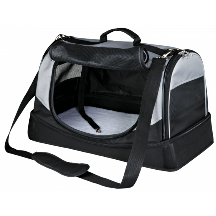 Trixie Tasche Holly 30x30x50 cm schwarz-grau