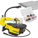 BAMATO Dekupiersäge DEK-1600V inkl. 10 Sägeblätter und 64 tlg. Werkzeug-Set