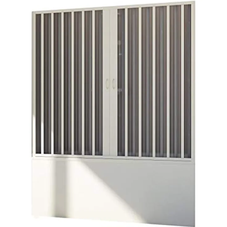 Badewannenaufsatz Duschtür in PVC 170 CM mod. Delfi Zentral
