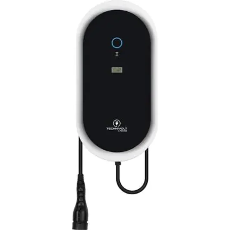Technivolt 2200 Smart Wallbox 22kW mit 5m Ladekabel, Schwarz-Grau (0000-6302) – Bild 1