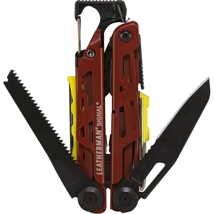 Leatherman Multitool Signal Kaminrot inkl. Nylon Holster