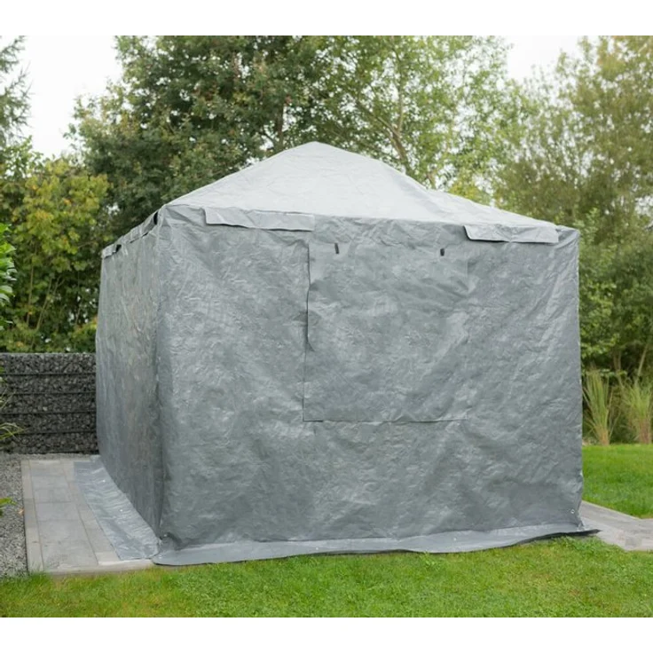 Sojag Pavillon 10 x 12 Winterabdeckung Grau – Bild 2