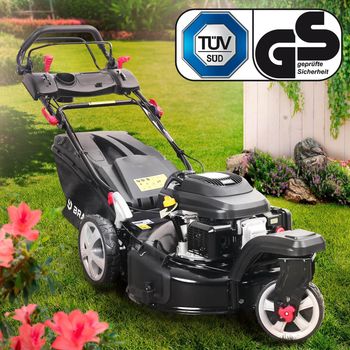 BRAST Rasenmäher Benzin Trike 5,2kW(7PS) mit Antrieb 53cm Schnittbreite