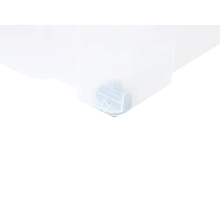 Eurobox mit Deckel 60 x 40 x 33 cm Transparent Kunststoff – Bild 4