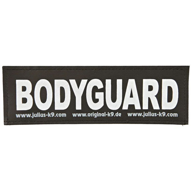 Julius-K9® Klettsticker Größe XS bis L L BODYGUARD – Bild 1