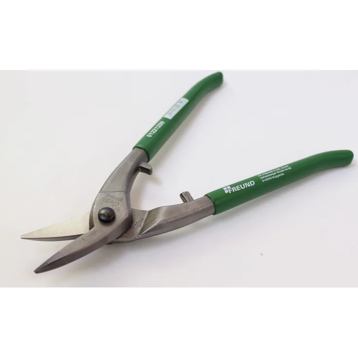 FREUND Lochschere Nr. 01221250 links Schere Blechschere Dachdecker Profi Blech