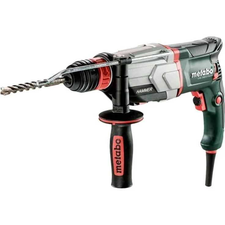 Metabo UHE 2660-2 Quick Kombihammer (Bohr- & Meißelhammer) 2,8 J, mit 10-tlg. Bohrer- und Meißel-Set – Bild 2