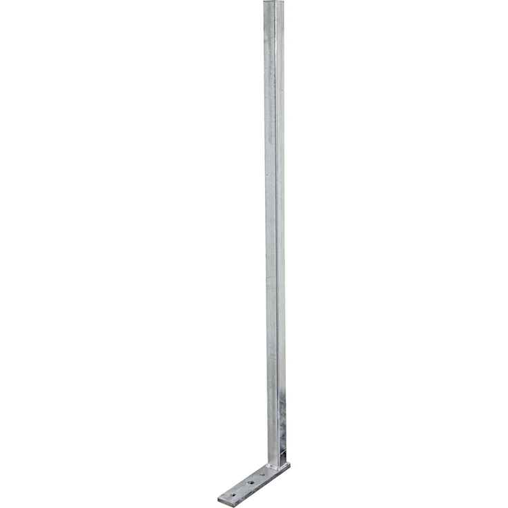 Alberts Universalpfosten | feuerverzinkt | Plattenlänge 200 mm | Plattenbreite 40 mm | Länge 950 mm 
(700300)