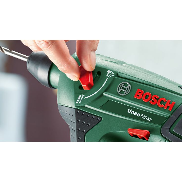 Bosch Uneo Maxx 060395230C Power for All 18V Akku-Bohrhammer 2,5 Ah ohne Akku ohne Ladegerät im Karton – Bild 6