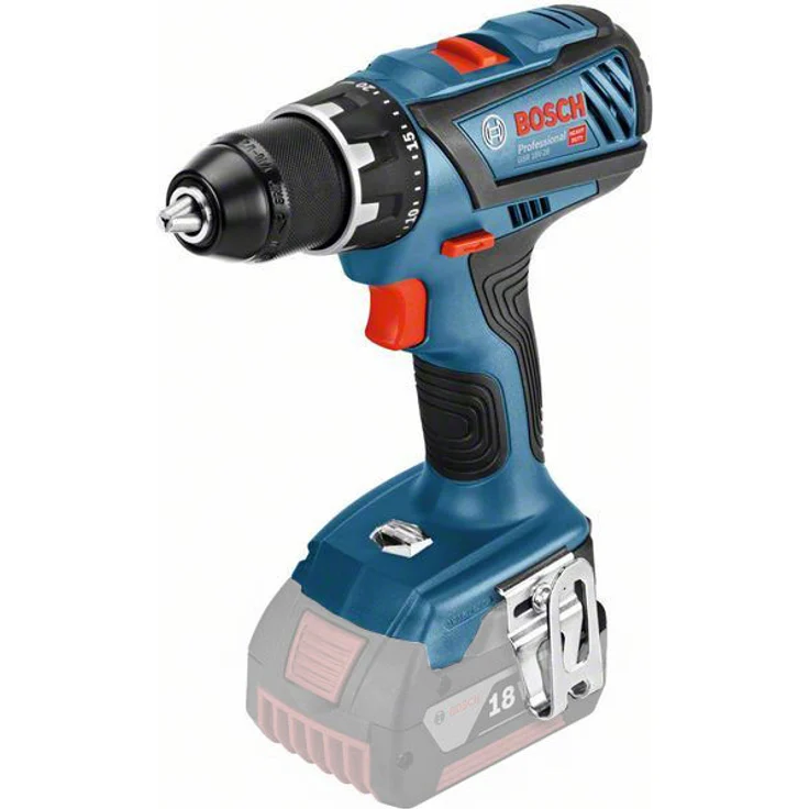 Bosch Professional 18V System Akku Bohrschrauber GSR 18V-28 (max. Drehmoment: 63 Nm, max. Schrauben-D: 8 mm, ohne Akkus und Ladegerät, im Karton) – Bild 1