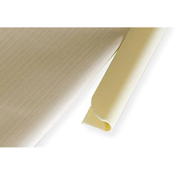 JAROLIFT 25x Befestigungsclips für Sichtschutzstreifen PVC, creme