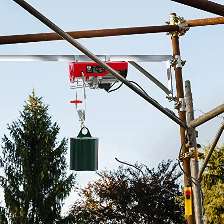 Arebos - Elektrische Seilwinde 800kg – Bild 2