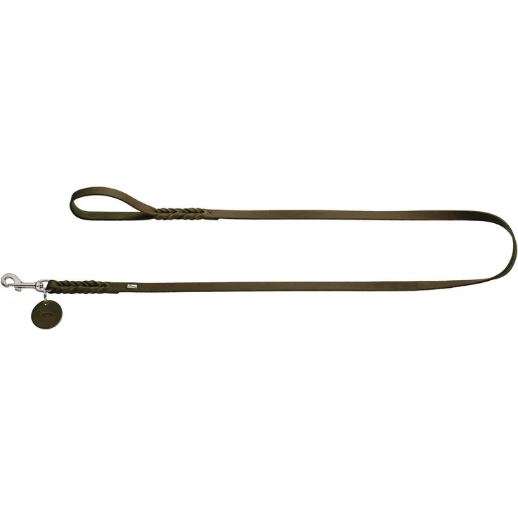 Hunter Hunde-Leine Solid Education oliv-grün 11-110