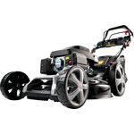 BRAST Rasenmäher Benzin 5,2kW(7PS) mit Antrieb 53cm Schnittbreite 224ccm TÜV geprüft Stahlgehäuse 60L Fangkorb