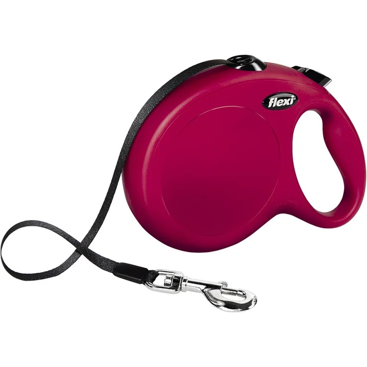 Flexi Hundeleine New Classic L Länge: 8 m, rot – Bild 1