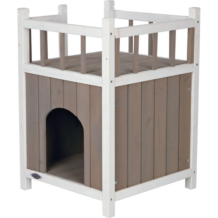 Trixie Natura Katzenhaus Cat's Home mit Balkon