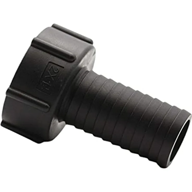 IBC Container-Adapter m. gerilltem Stutzen, PP, IBC IG 2-'-' (S60x6) Stutzen 1.1-2-'-'
