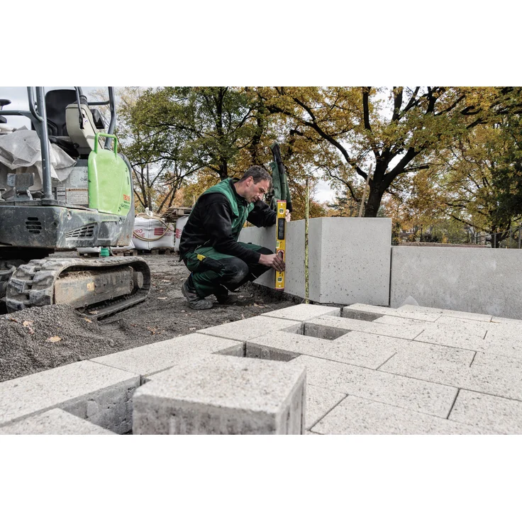 STABILA Elektronische Wasserwaage TECH 196, 40 cm, 2 Digital-Displays, Messbereich: 0° – 360° (4 x 90°), Anzeige-Modi: °, %, mm/m, in/ft, Schutzklasse IP 65, Wasserwaagen-Tasche – Bild 13