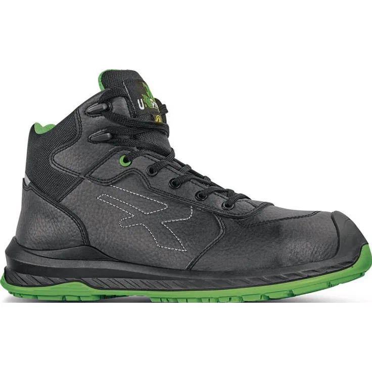 Sicherheitsstiefel NIAGARA Gr.46 schwarz/grün S3 CI SRC ESD EN20345