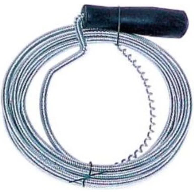 Work-it 3 Meter Abfluss Spirale Abflussreiniger Rohrreinigungswelle Rohrreinigungsspirale 5mm Welle