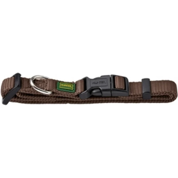 Hunter Hunde-Halsung Vario Basic braun M 2 – Bild 1