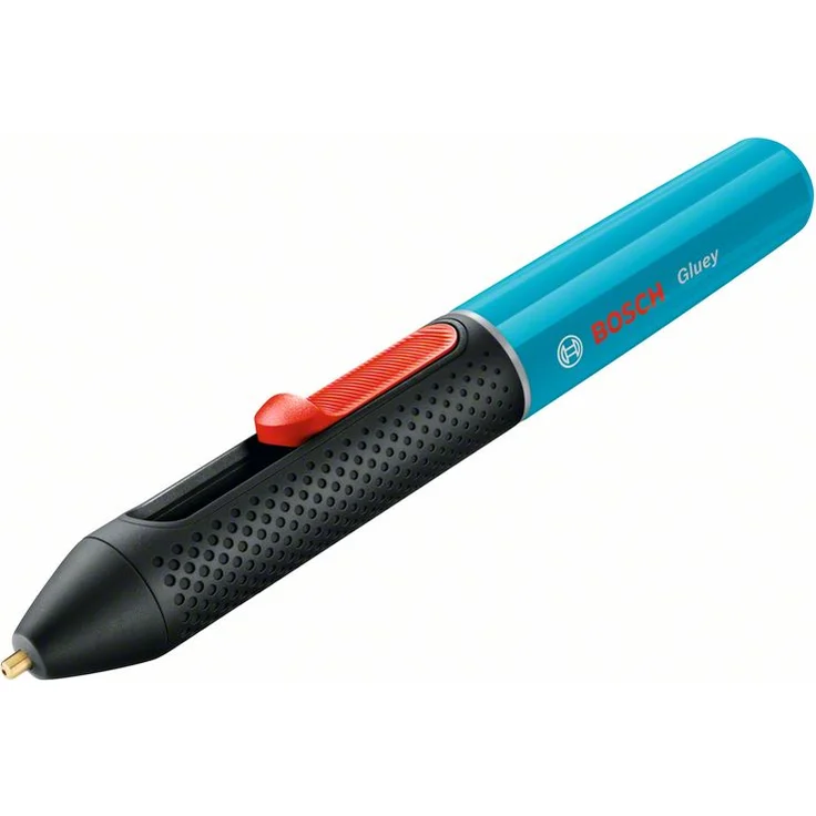 Bosch Akku Heißklebestift Gluey Lagoon Blue (mit 20 Klebesticks, im Karton) blau – Bild 1