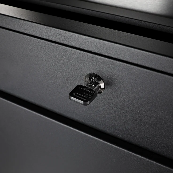 Briefkasten Edelstahl Wandbriefkasten Zeitungsfach Zeitungsrolle Namenschild Design Mailbox Kasten Postkasten Wandmontage - Edelstahl - Schwarz – Bild 5