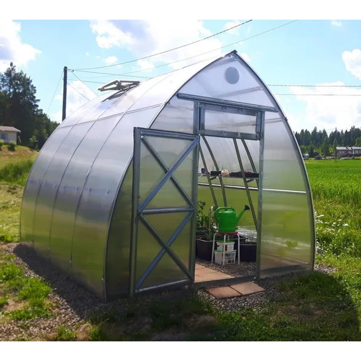 Westmann Stahl Gewächshaus Arrow 12 m² silber 300x400 cm - Preisvergleich