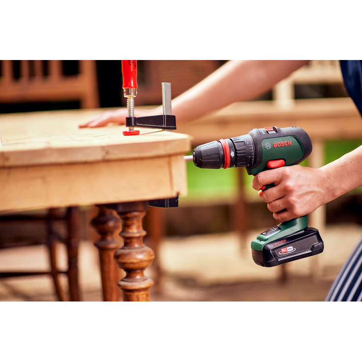 Bosch Advanced Impact 18 06039B5109 Power for All 18V Akku-Schlagbohrschrauber 2 x 2,5 Ah mit Akku mit Ladegerät mit Tragekoffer – Bild 4