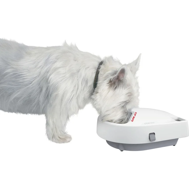 Kerbl Cat Mate Futterautomat C300 für Hunde + Katzen, 3 Futter-Fächer je 330g – Bild 2