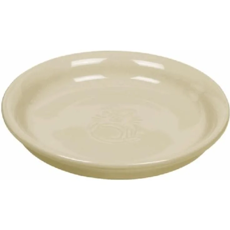 Nobby Katzen Keramik Milchschale beige Ø 14 x 2 cm 100 ml