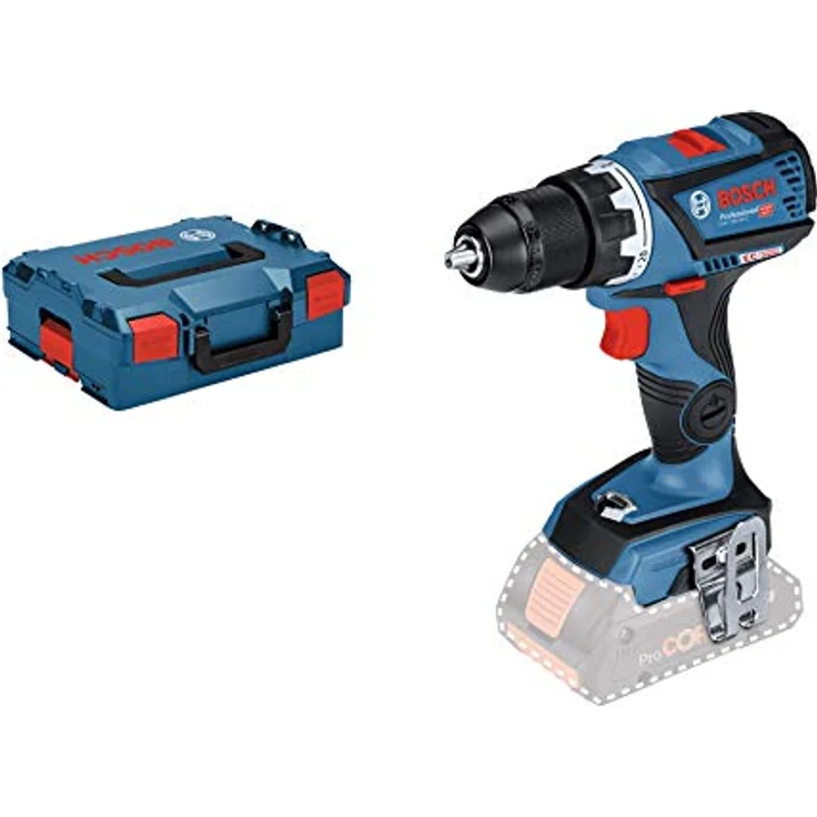 Bosch Professional GSR 18 V-60 C ohne Akku + L-Boxx (0 601 9G1 103) – Bild 1