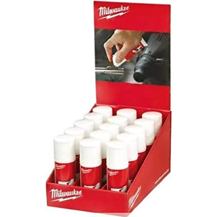 Milwaukee Thekendisplay Bohrerfett 15 x 50 g Tube